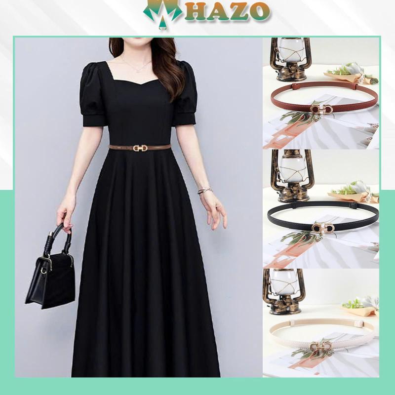 Thắt lưng nữ Đai váy PK547 kiểu dáng thời trang dây nịt nữ bản 1.5cm da PU phong cách mới hiện đại