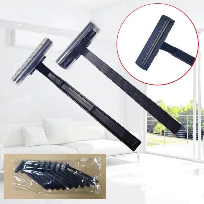 (Hàng sẵn kho)COMBO 50 Dao Cạo Cán Ngắn 2 Lưỡi , Dùng 1 lần , Chuyên Dùng Cho Khách Sạn 3