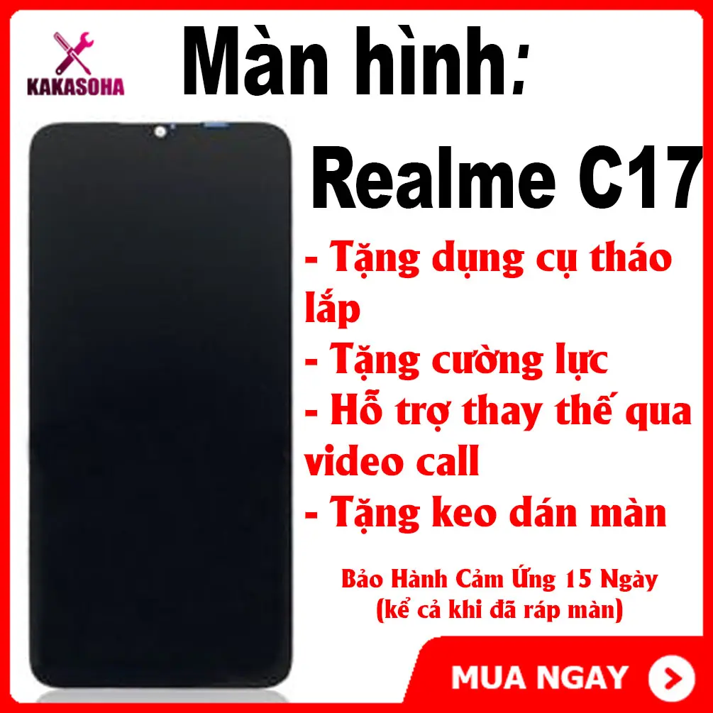 Màn Hình Realme C17 zin new