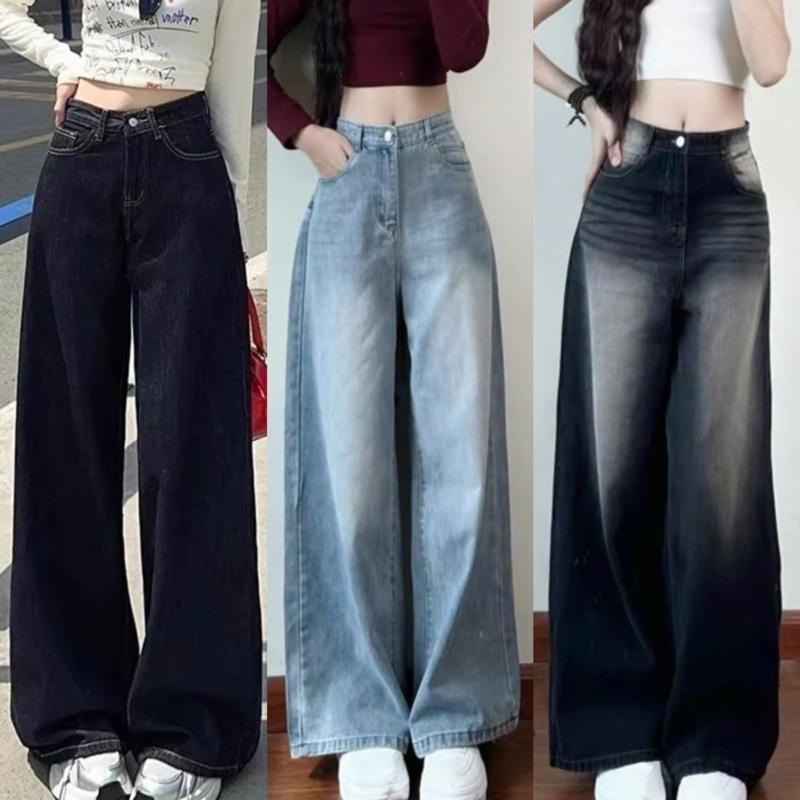 QUẦN JEAN SUÔNG 50-100kg BIGSIZE TỔNG HỢP NHIỀU MÀU HÓT TREND QUẦN ỐNG RỘNG DỂ MIX ĐỒ CHO NỮ ĐỦ SIZE Q527 Q533 Q534 Q536,Q539 Q540,Q535,Q541 Q572 Q550 Q544 Q503 J9 50-93kg Đậu bigsize