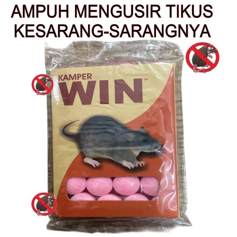 Kamper Super Ampuh Pengusir Tikus Dan Kecoa Kamper Pengusir Tikus Kecoa Serangga KAPUR BARUS WIN 1