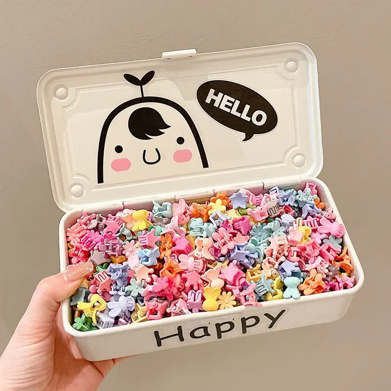 Children Hair Jaw Clip Baby and Infant Cute Princess Hairpin Girls Do Not Hurt Hair Accessories Headdress Flower Headwear Small Hairclip