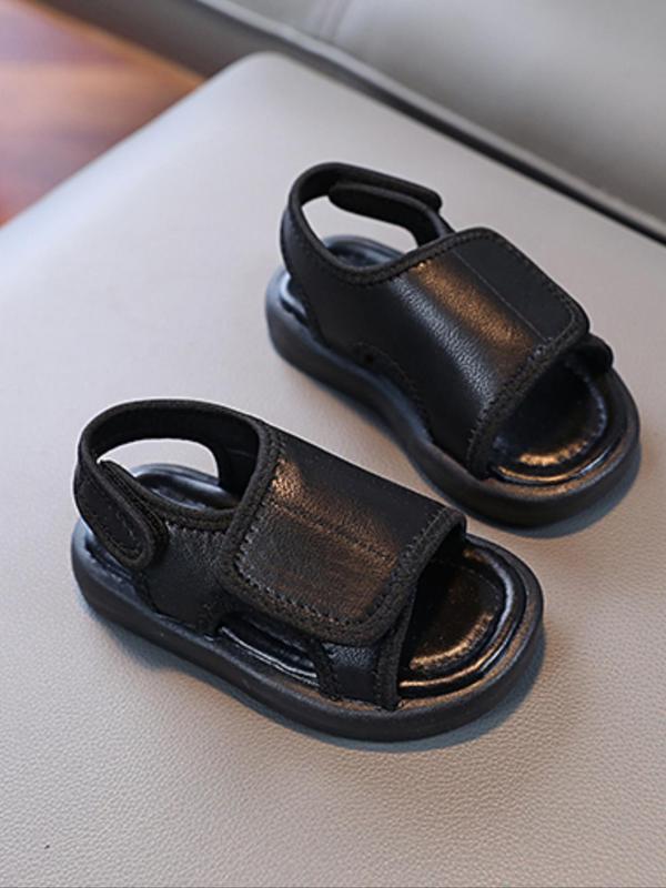 Boys' Velcro Design Sandals, Casual Comfortable Non-slip Sandals for Summer, Lightweight Breathable Shoes for Daily Wear 2