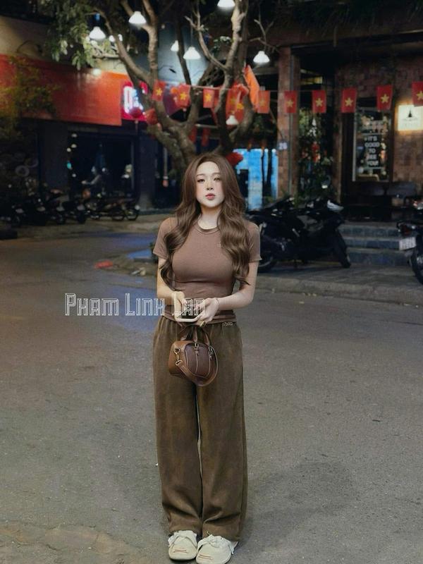 Set Bad Quần Ống Rộng Form Dài Đơn Giản 2