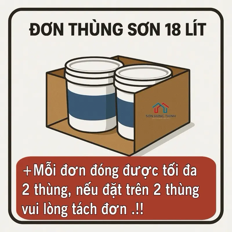 Sơn Lót 18 Lít, Chống Kiềm Ngoại Thất Maxnano, Tác Dụng Giúp Sơn Màu, Lên Màu Chuẩn Đẹp Và Chống Muối Mốc, Tặng Lu+ Chổi 6