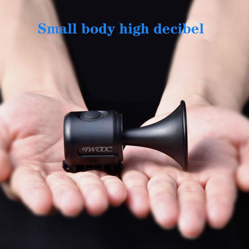 Product Introduction of Bike Bell Electronic Loud Horn ABS Safety Electric Speaker Ring Bell Warning Alarm Bell 35