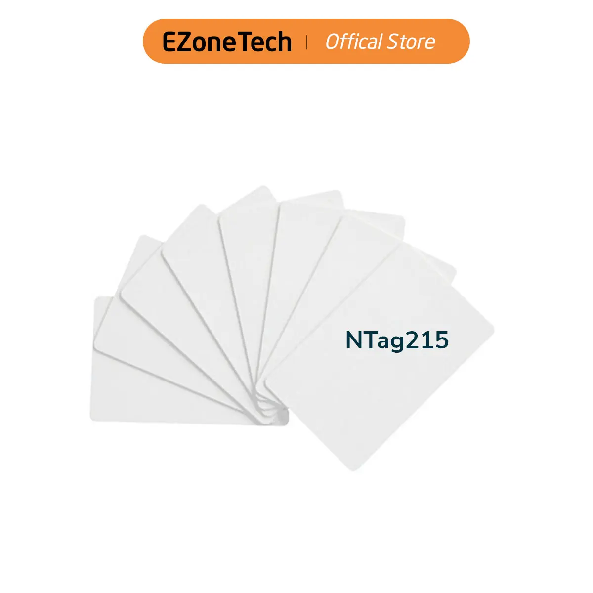 Combo 05 Thẻ Từ NFC NTag215 Tần Số 13,56Mhz Dùng Ghi Dữ Liệu Bằng Điện Thoại