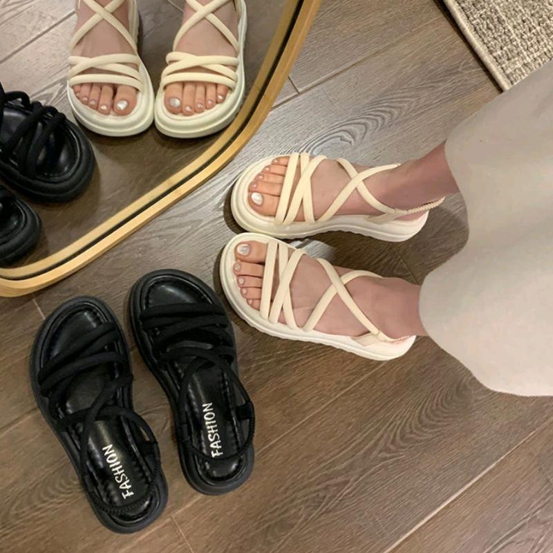 Sandal dây chéo nữ chất xịn, xăng đan hottrend, phong cách cá tính, siêu xinh[LOẠI 1] Shoes DéP GiàY