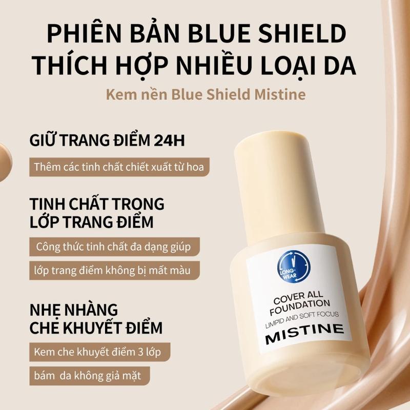   MISTINE  Kem nền Mistine kiềm dầu chống nước lâu trôi 30g 