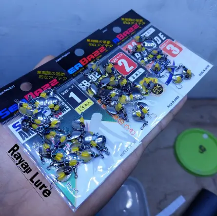 Rayap Lure sudah menggunakan swivel/kili2 untuk menghindari PE/senar melintir Gabus umpan  casting 1