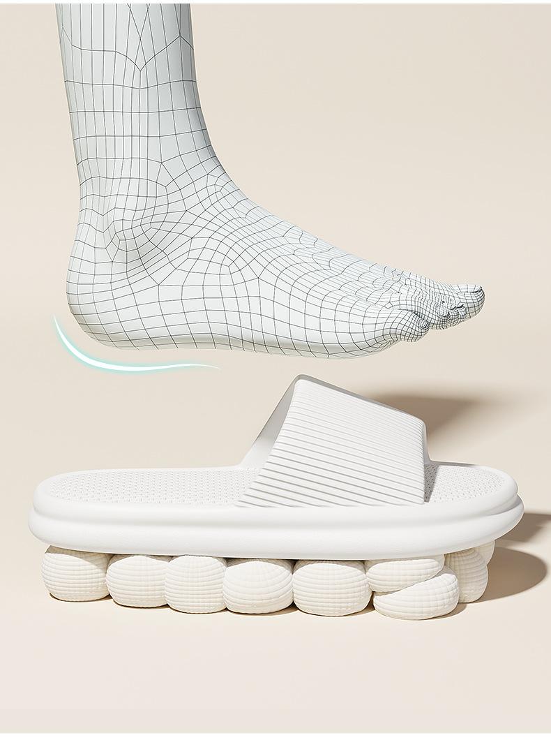 Product Introduction of Evaslip Slippers Men's Summer Slippers Women's Indoor Home Platform Non-Slip Bathroom Couple Sandals 9