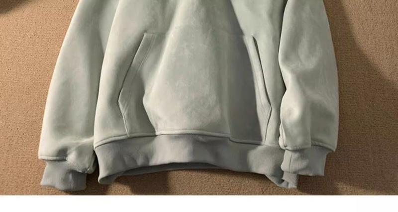 Product Introduction of Áo Len In Chữ Thép, Phong Cách Mỹ Mới Của Feihongya, Áo Ngoại Cỡ Mùa Thu Và Mùa Đông Cho Nam, Áo Khoác Có Mũ Dáng Rộng, Thời Trang Menswear Hoodie Dài Tay 23