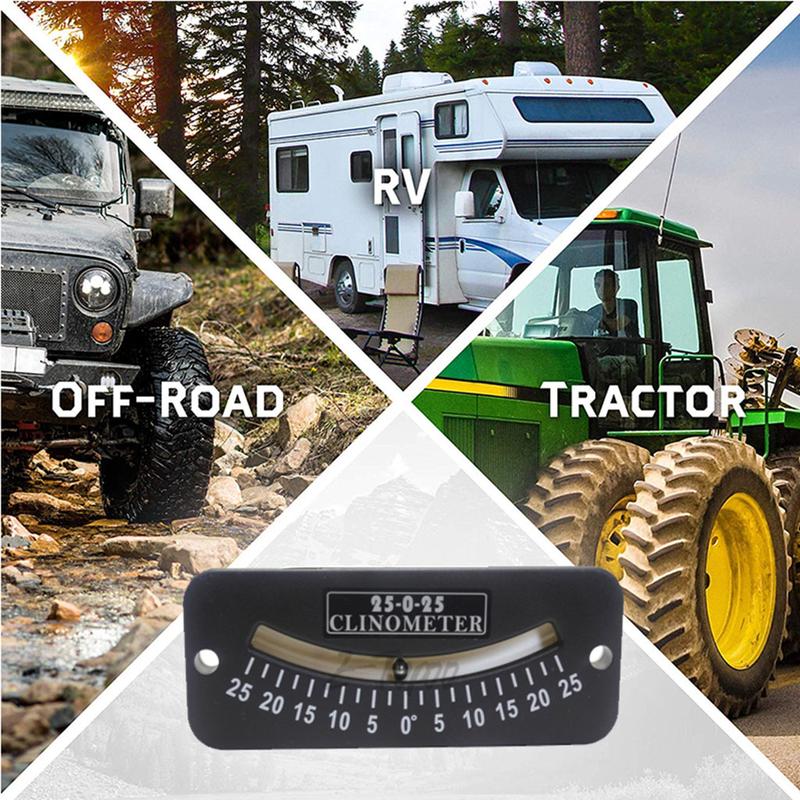 Slope Angle Meter Glass Tube Inclinometer for Outdoor Riding - TikTok ...