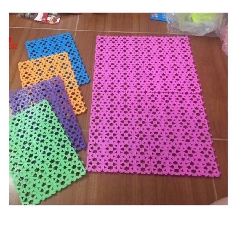 Tấm lót sàn chuồng mèo, chuồng chó bằng nhựa nhiều màu bằng nhựa PVC 20x30cm Đảo Chó Mèo 8