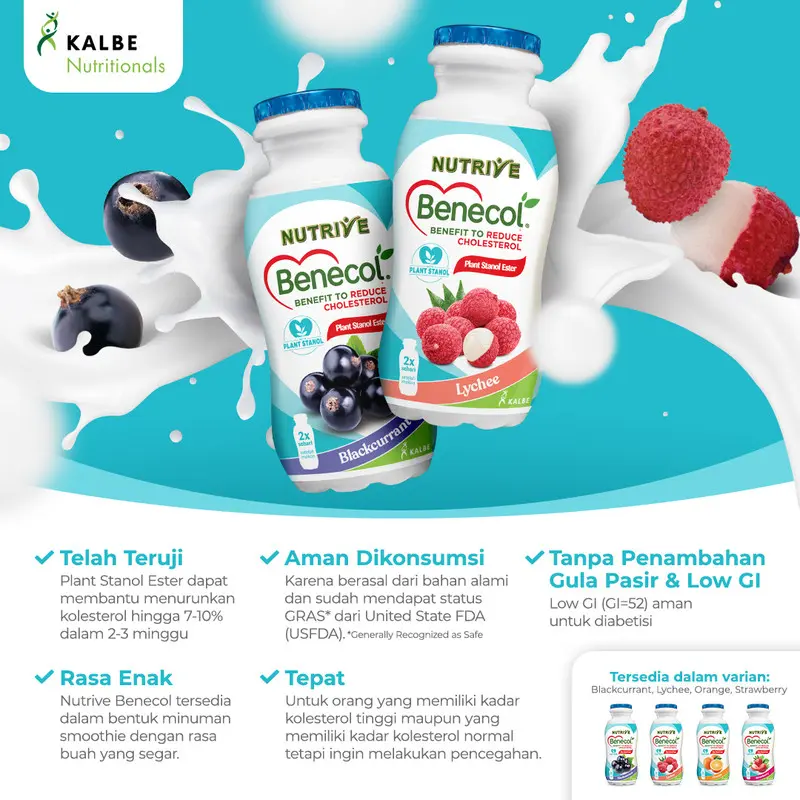 NUTRIVE BENECOL STRAWBERRY 6X100 ML 2