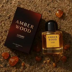 SOLERA - Amber Wood Parfum Unisex Original Eau de Parfum | Floral Amber Sweet | EDP 50ml Mewah Tahan Pria Wanita Wangi