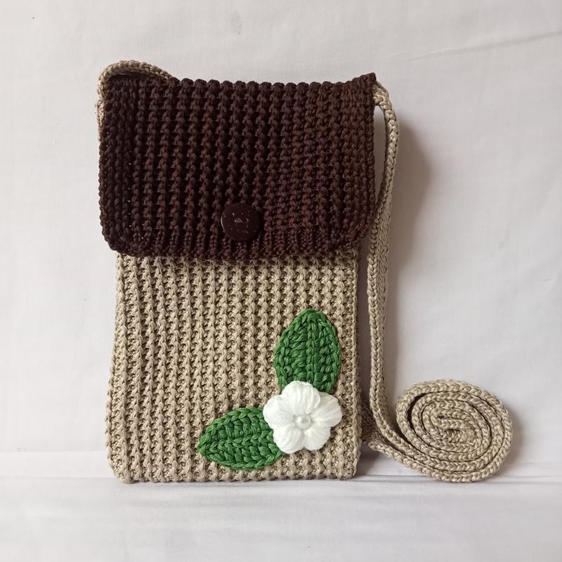TAS SELEMPANG WANITA RAJUT MODEL TERLARIS BEST SELLER 6