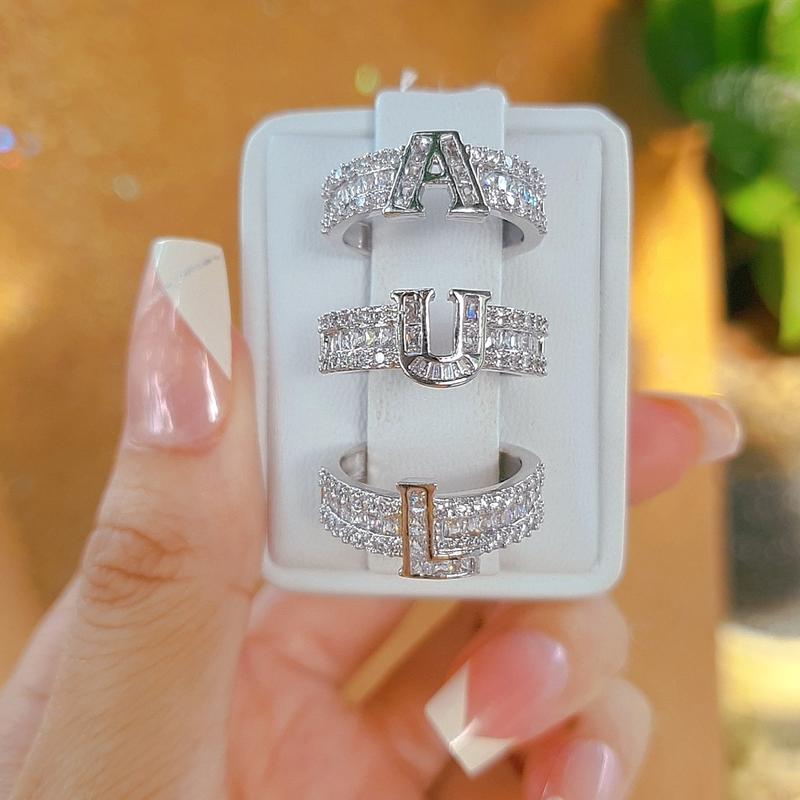 NCT - Nhẫn theo tên có chữ cái đầy đủ từ chữ A đến chữ Y