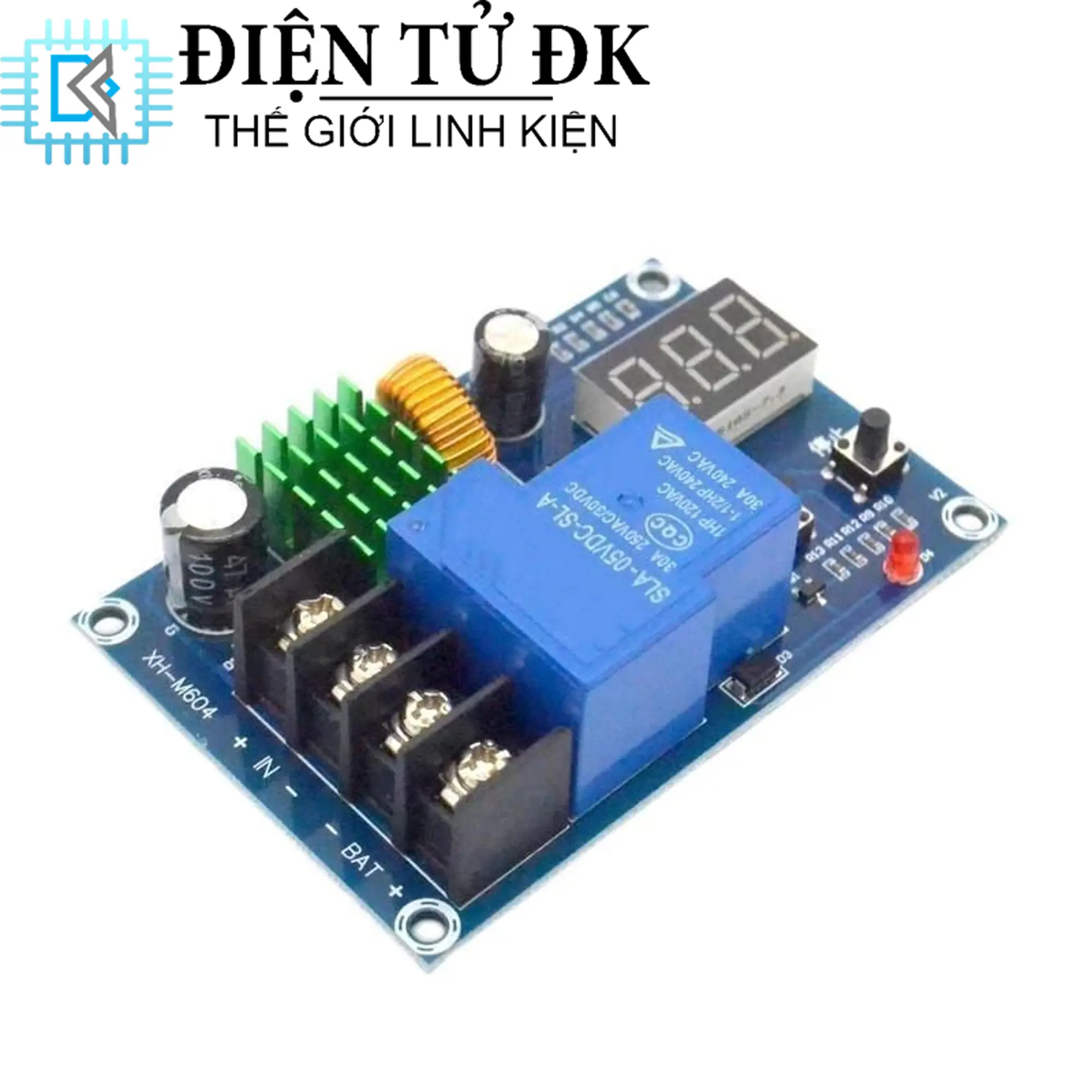 XH-M604 Mạch Điều Khiển Sạc Pin Lithium, Ắc Quy 6-60 VDC