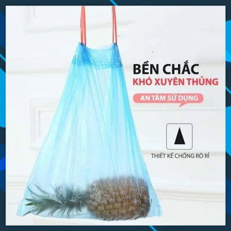 Sét 5 Cuộn Túi đựnġ Rác Có Dây Rút Nhiều Màu 2