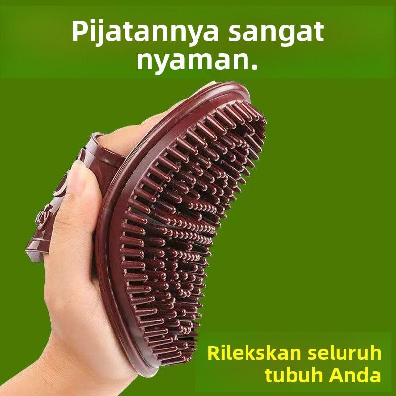 Sikat Pijat Meridian Asli Dredging Pelangsing Kaki Tubuh Perut Ajaib Refleksi Anti Selulit Urut Wajah