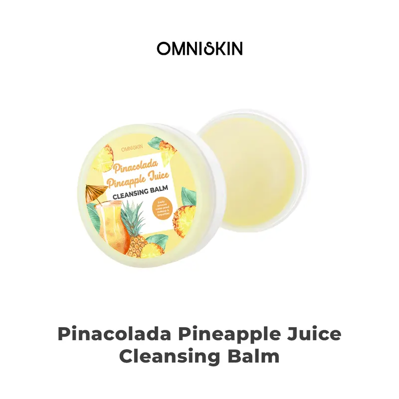 OMNISKIN - Mini Size Cleansing Balm Series 20gr - All Varian - Peach and Pore - Lavender Calm Pembersih Make Up 1