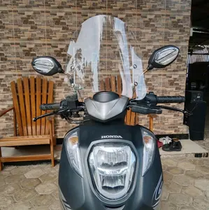 Visor Universal Apple Variasi  Windshield Beat Windshield Scoopy Windsield Vario Visor Angin Visor Tameng Angin Pelindung Dada Tameng Angin