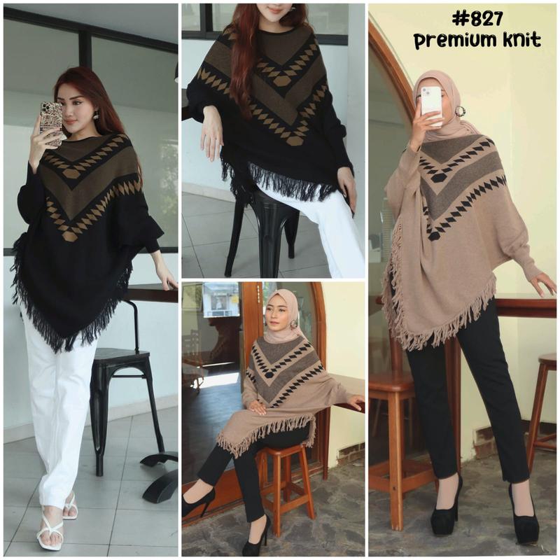 Ponco Rajut Adem Premium Elegan 4