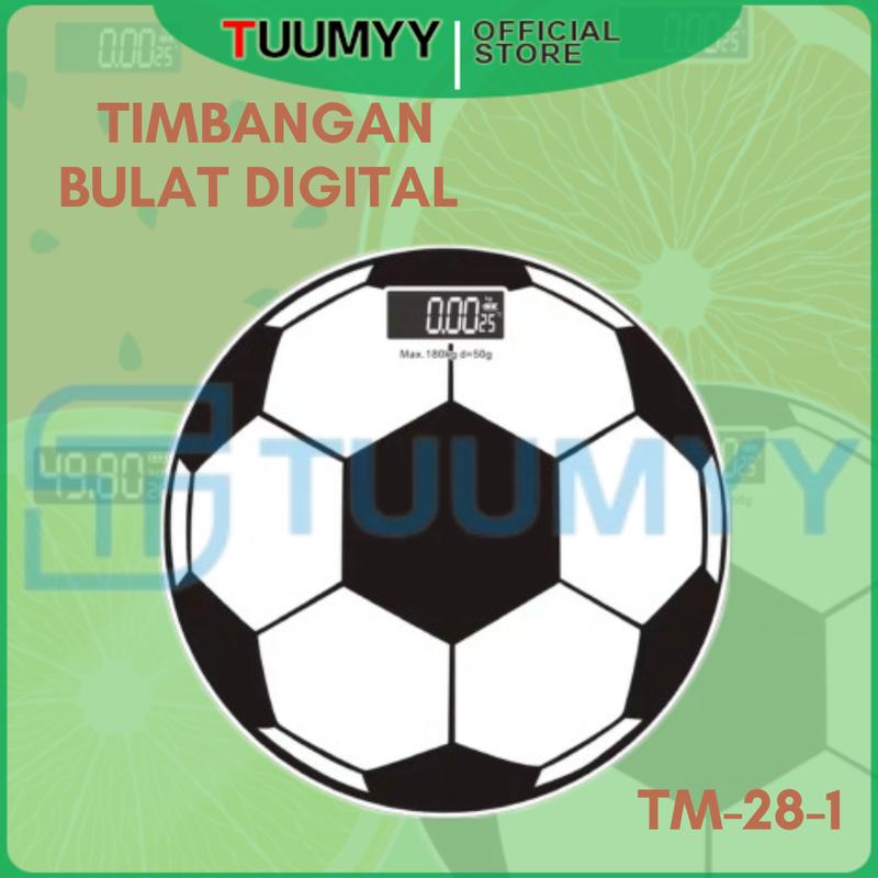Product Introduction of [COD] TIMBANGAN DIGITAL BADAN MOTIF BUAH BULAT 28CM TM-28-88 5