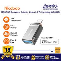 Gambar MCDODO Converter OTG USB A 3.0 to Lightning for Iphone ( OT-8600 ) dari Sentra Digital Kota Surabaya 1 Tokopedia