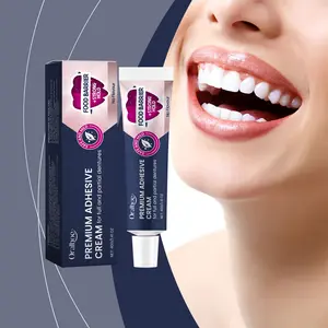 Oralhoe Premium Adhesive Cream Fiksasi Gigi Palsu Tahan Lama 4 Hari Meningkatkan Kenyamanan dan Perlindungan Cocok untuk Semua Usia Perawatan Gusi Mulut Sikat Kumur