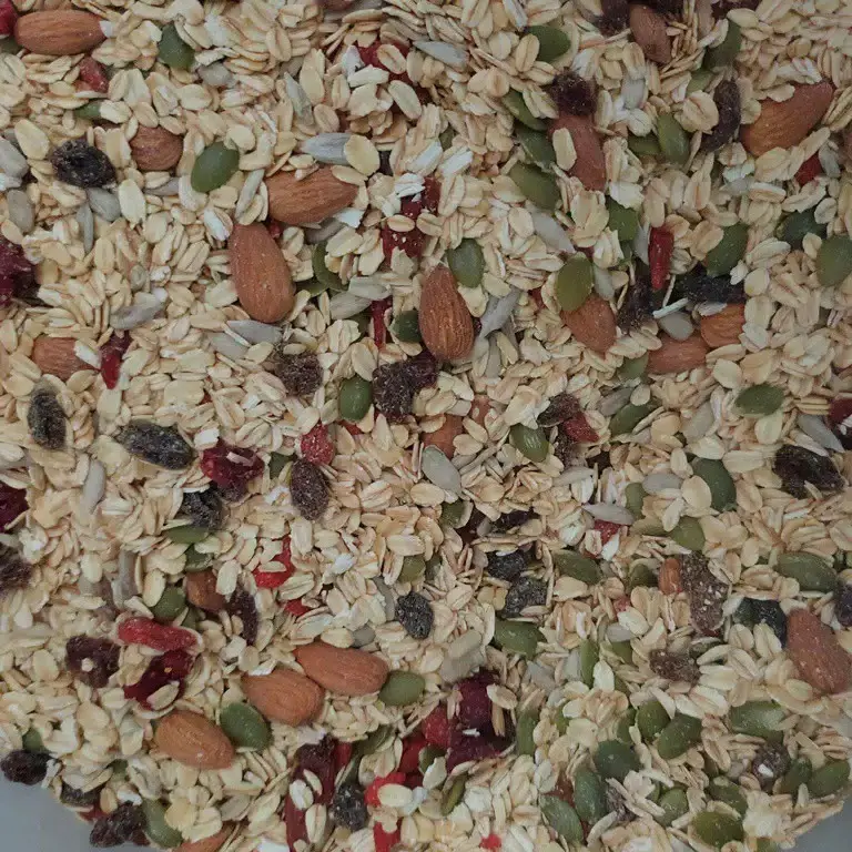 Muesli Choco Coconut Superfood Neo 500gram (1/2kg) - Sereal, Sarapan Praktis dan Lengkap Almond Granola 3