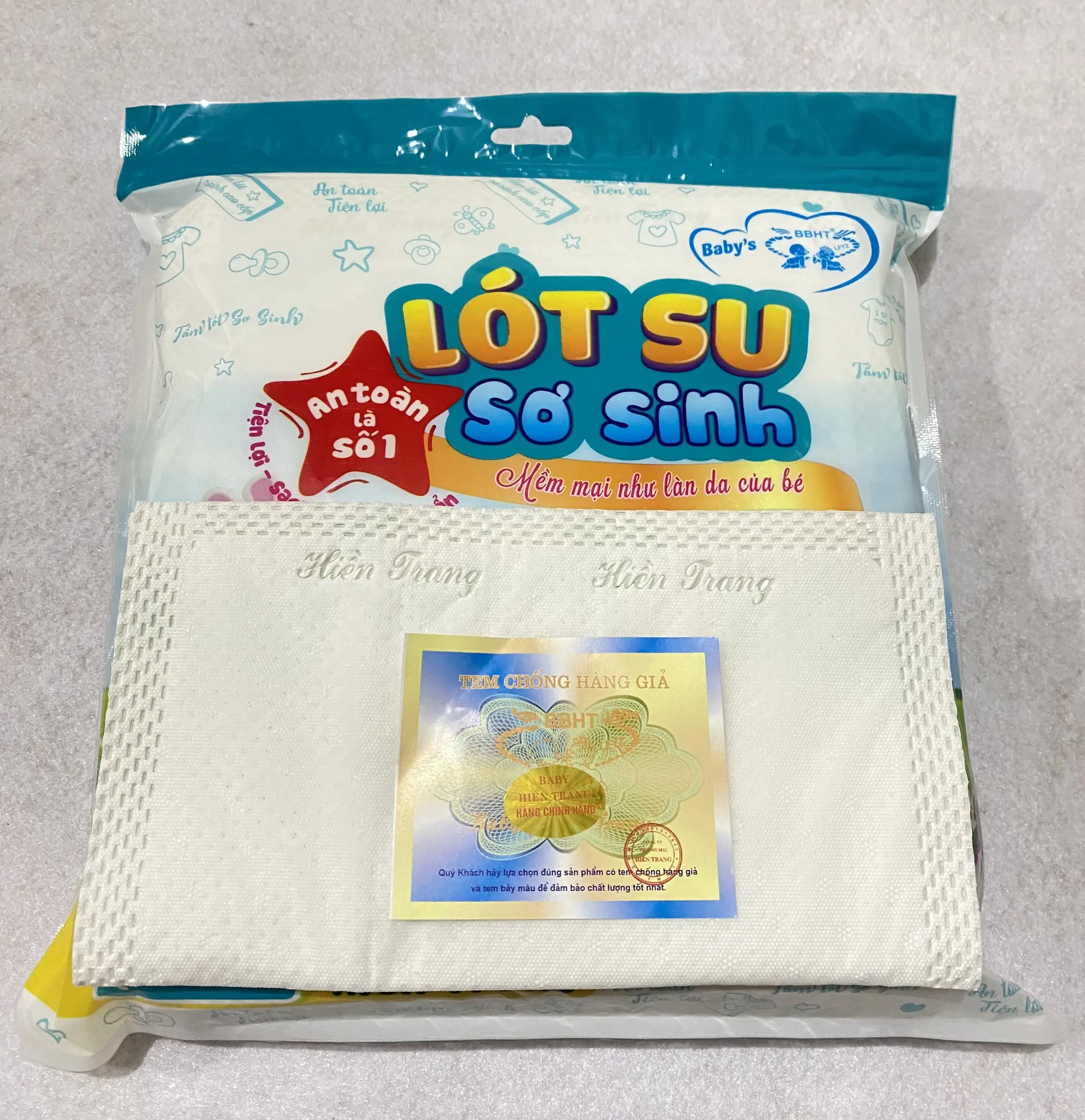 (MẪU MỚI) Lót Su Sơ Sinh BaBy Hiền Trang Gói 30 Miếng - An Toàn Tiện Lợi Siêu Tiết Kiệm Cho Mẹ Và Bé Bỉm