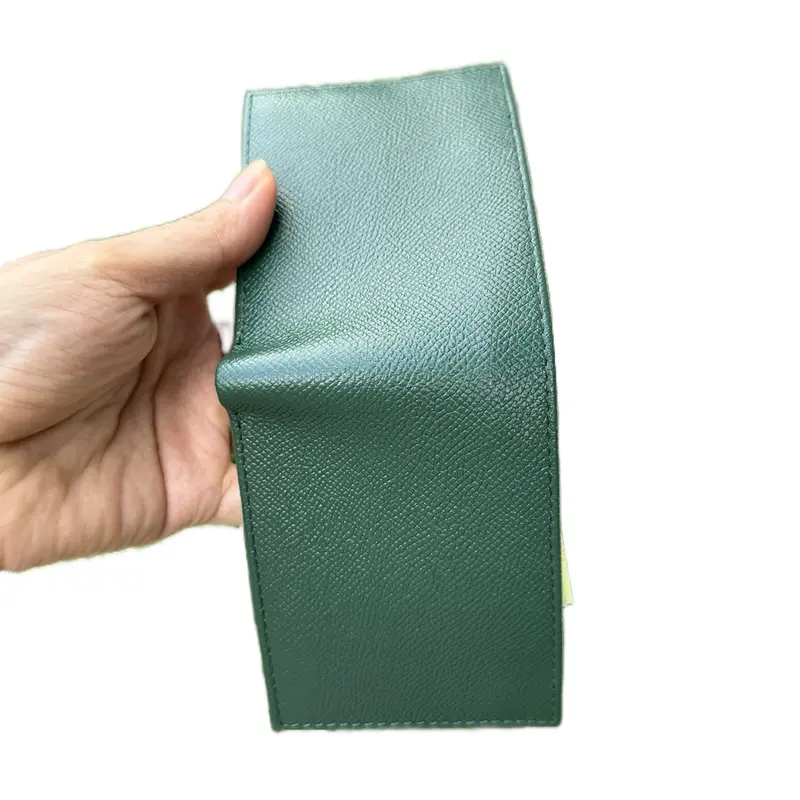 Ví da bò Epsom cao cấp cho nam mini kích thước 8,5x11 - Hình Chữ Nhật, Wallet Nhiều Ngăn 3