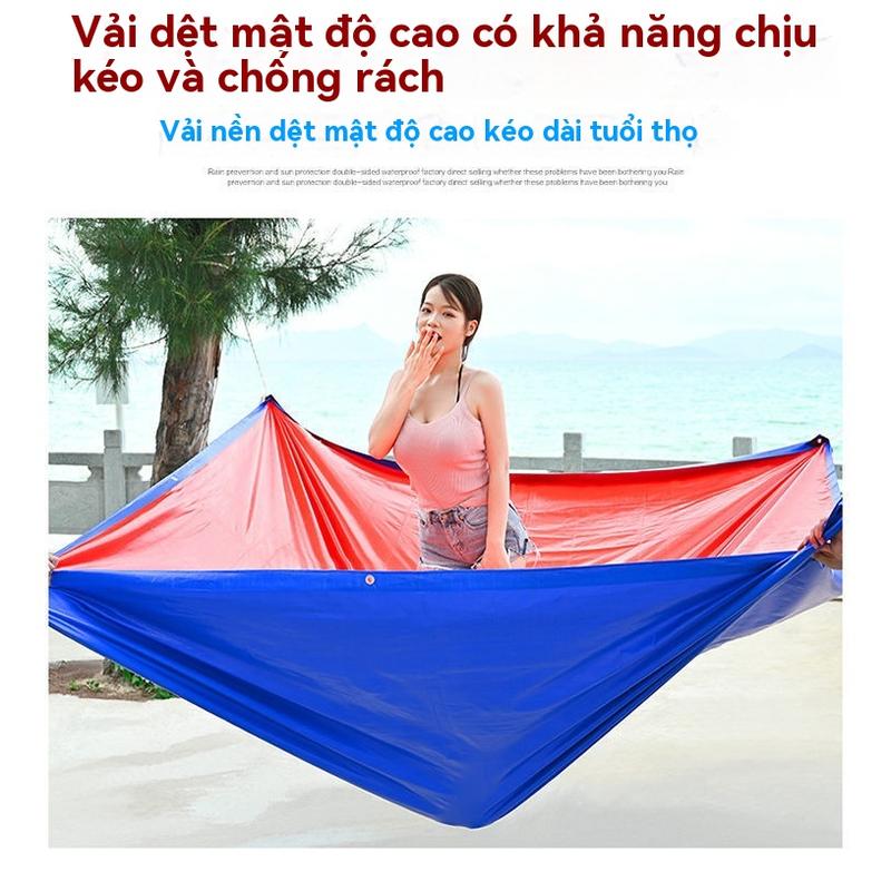 Vải chống mưa, dày dặn, chống thấm nước, tấm bạt che nắng, thích hợp cho xe ba bánh, vải dầu nhựa, vải chống mưa, tấm che mưa batchenango  to đồ  trùm  xe  hơi  7  chỗ bat  trum  xe  oto 2