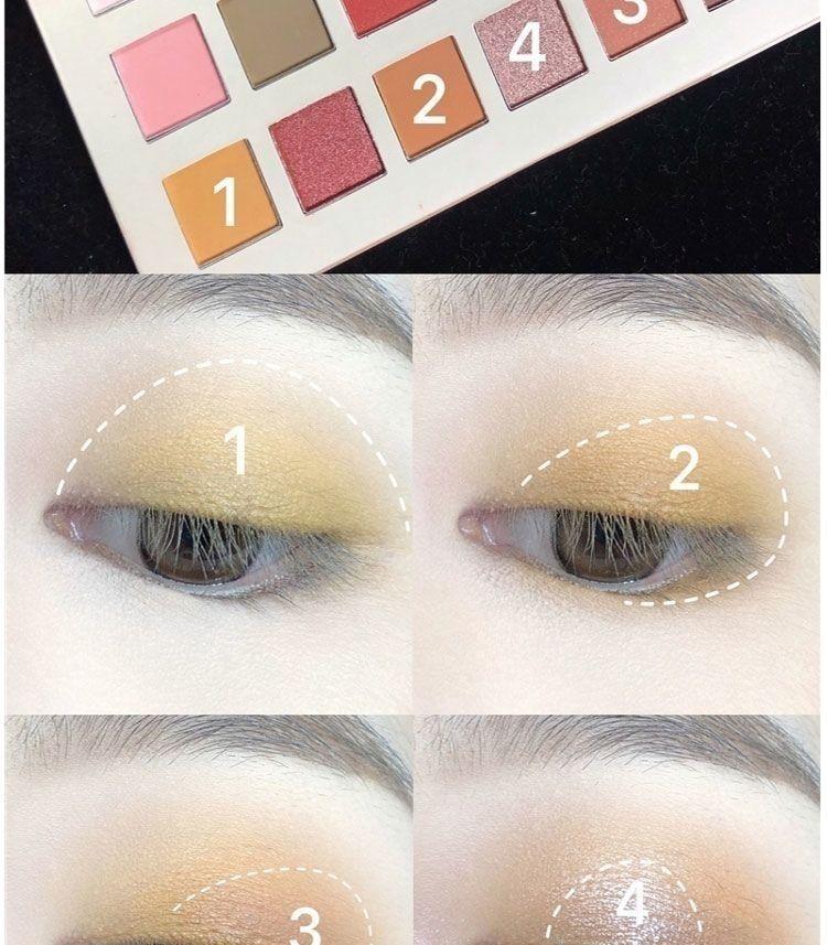 Product Introduction of Tấm Phấn Mắt 18 Màu Cho Mèo Bảng Phấn Mắt Lì Lung Linh Hàng Ngày Màu Đất Lấp Lánh Bền Không Dễ Trang Điểm Học Sinh Giá Cả Phải Chăng Mỹ Phẩm Cosmetic 25