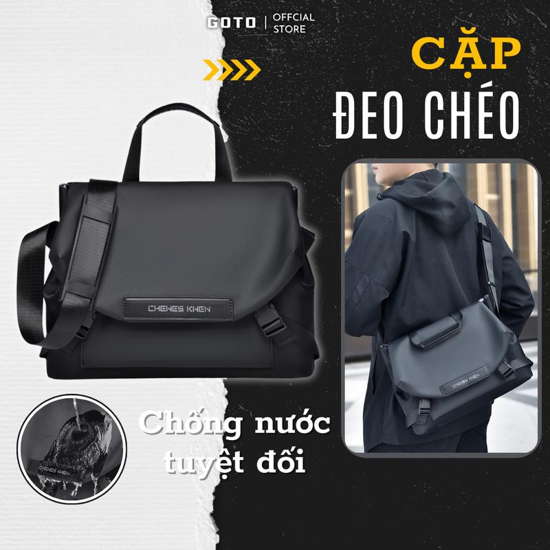 Túi đeo chéo nam GOTO Backpack cặp đeo chéo nam đi chơi đi học chống nước nhiều ngăn GT012 Bag
