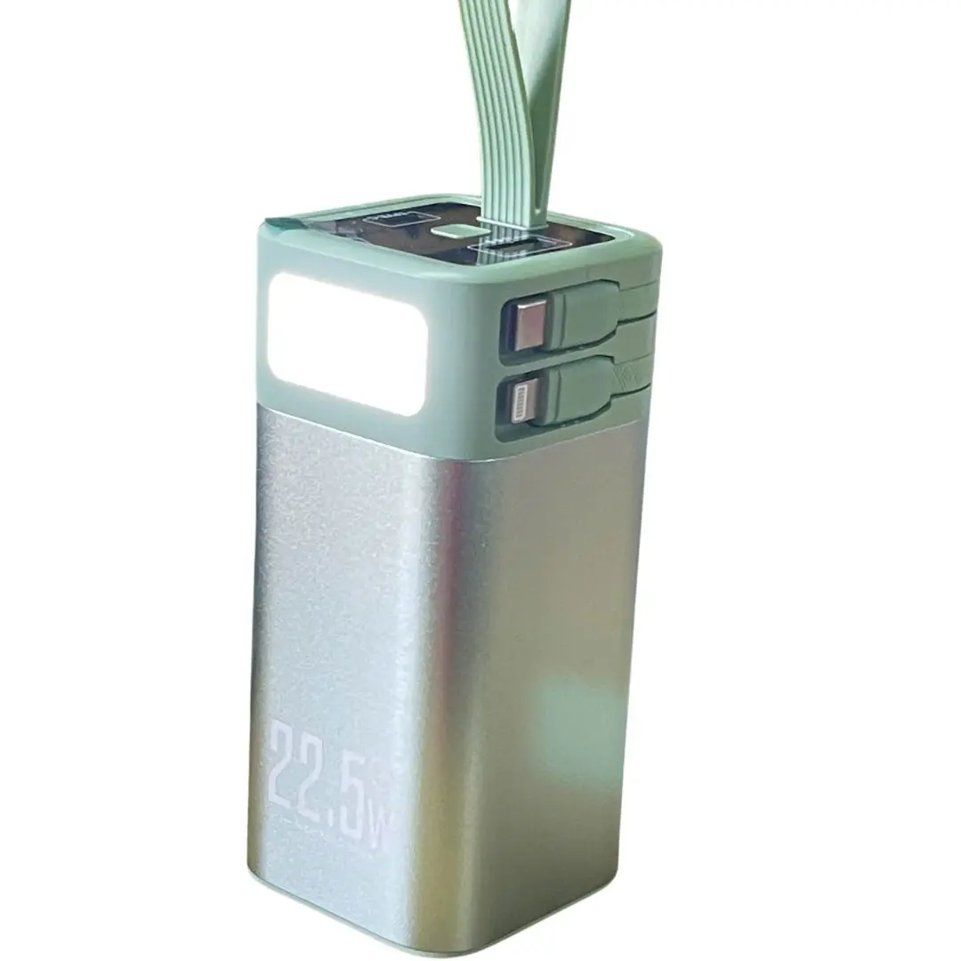 SẠC DỰ PHÒNG 22.5W - 20.000mah SẠC NHANH - PIN TRÒN LION - NHỎ GỌN VỎ NHÔM 4 CELL PIN LI-ION 21700 || Tuyenergy