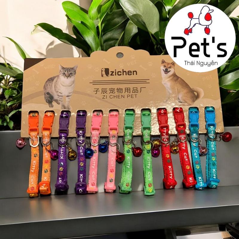 Vòng đeo cổ có chuông dành cho thú cưng chó mèo Pets Thái Nguyên