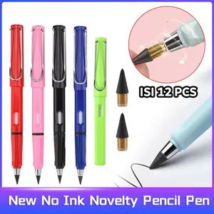 Shinemi - ( 1 Lusin 12 Biji ) Pensil Eternal + Eraser / Pensil Abadi + Penghapus / Pensil Terbaik