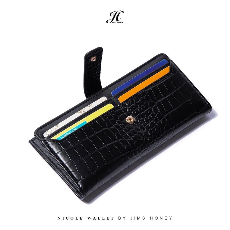 NICOLE WALLET Jims Honey Dompet Panjang Wanita Kartu 2