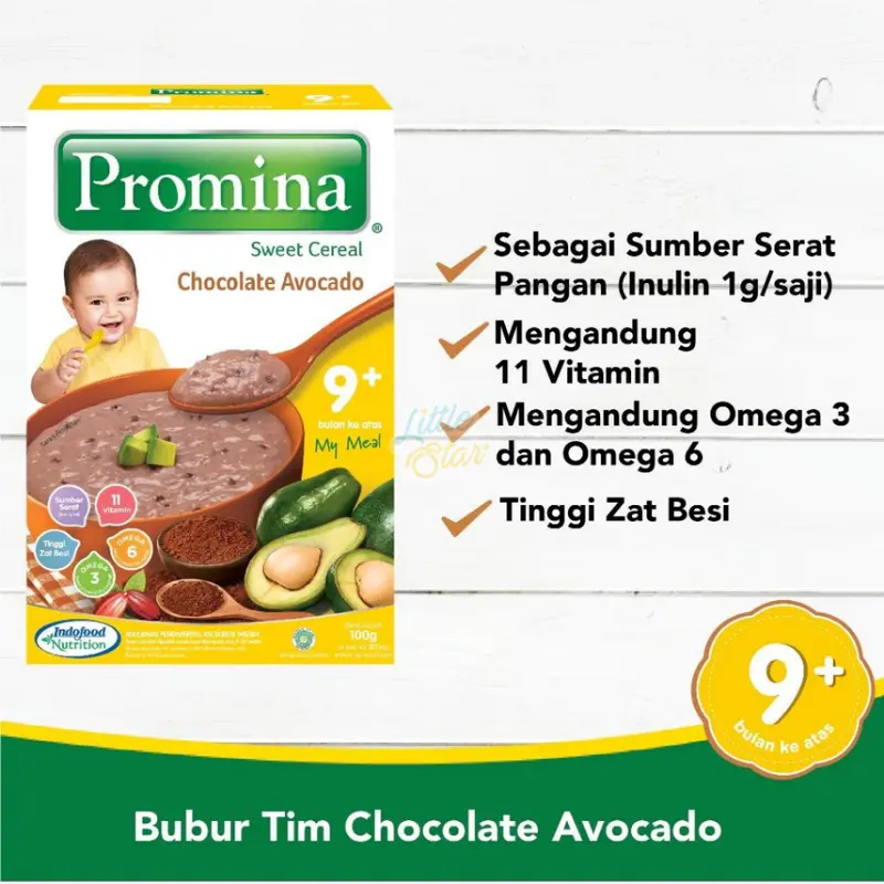 Promina Bubur Reguler 8+ 100 Gr Makanan Mpasi Bayi Instant Newborn Baby Food 4