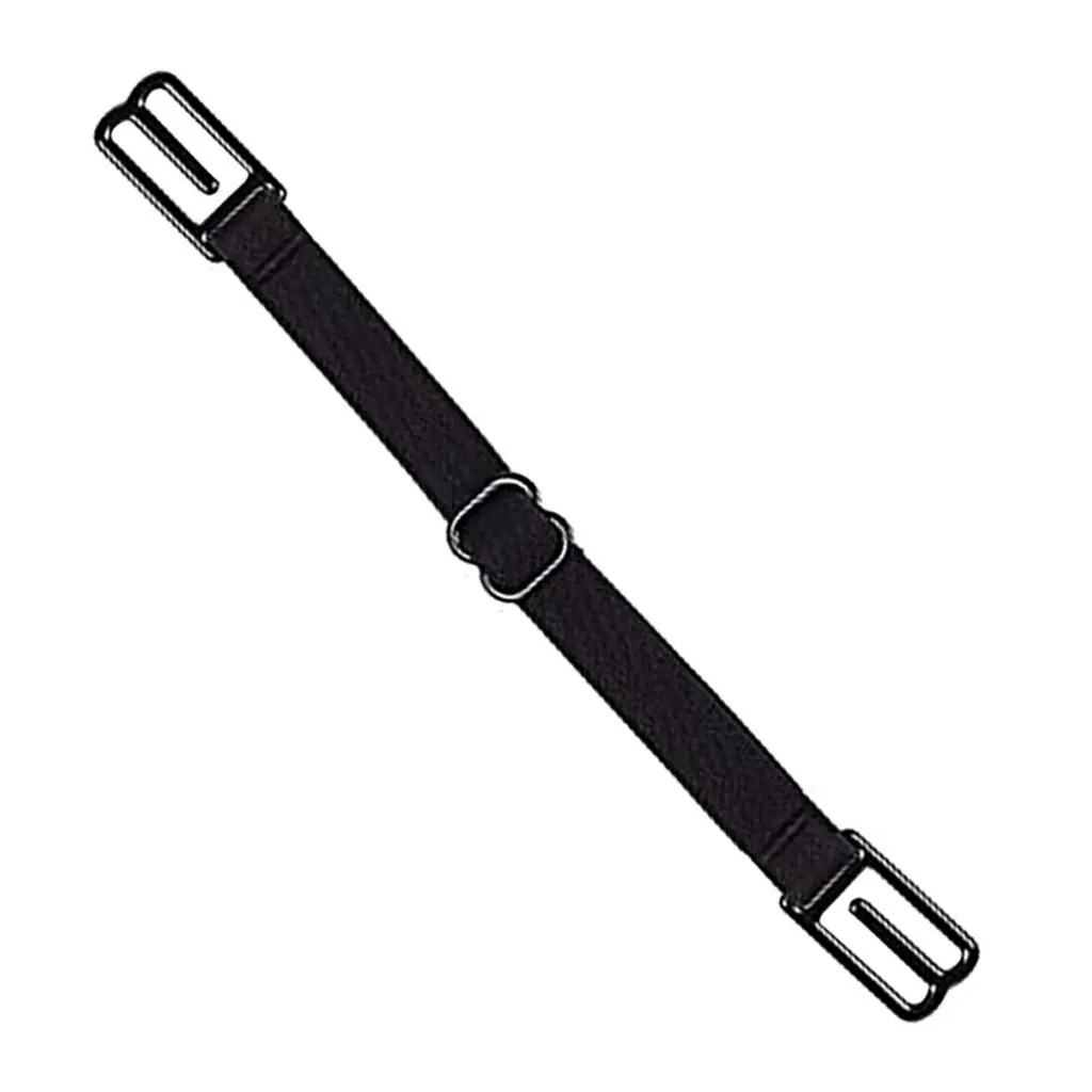 Quntuas- Women Non Slip Elastic Bra Strap Holder Adjustable Band Buckle Racer Back Clip