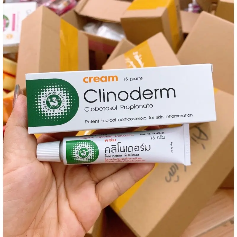 Kem bôi ngoài da clinoderm thái lan typ 15g 1