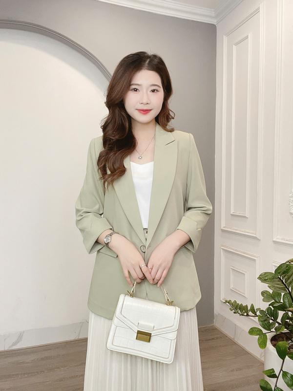 Áo Blazer Tay Lỡ 1 Cúc Min House 6