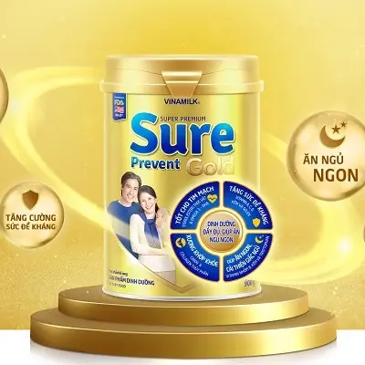 ￼Sữa bột Vinamilk Sure Prevent Gold 900g