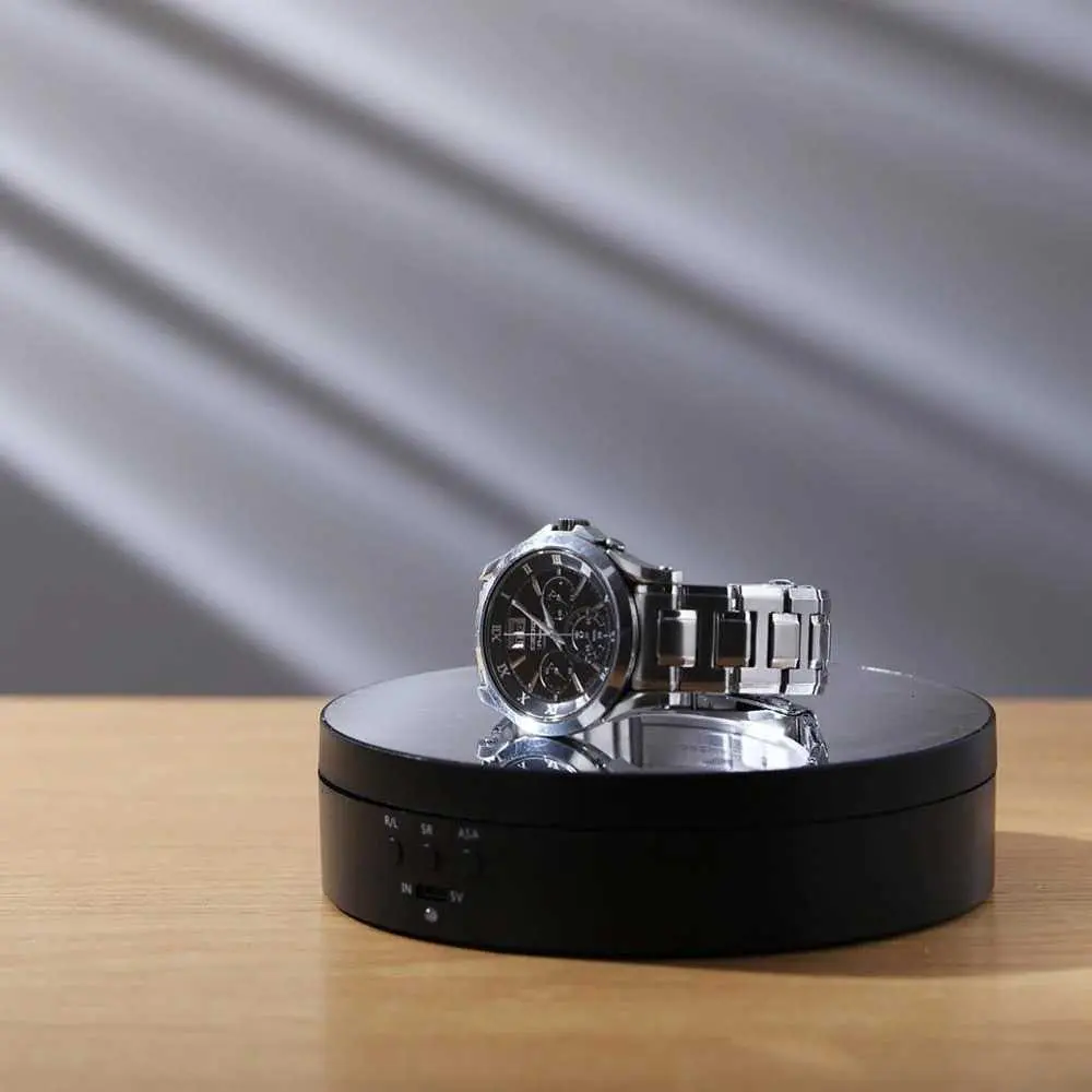 Alas Putar Fotografi Rotating Display Stand Base 13.5cm - BK360 Camera Accessories