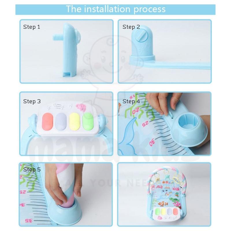 Product Introduction of Baby Playmat Carpet Learning Toys For Kids Music Play Mat Gym Mainan Baby Toys Mainan Bayi 7