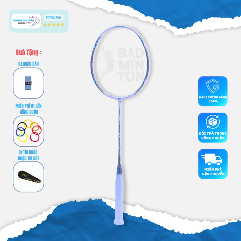 Vợt Cầu Lông Vs Titan 7 Bản Cải Tiến Đế 3D Carbon Đen. Chính Hãng Đế Đen/ Đế 3D Carbon Căng Dây Cước Sẵn 11kg.Tặng Kèm 1 Chiếc Quấn Cán.Tặng Kèm 1 Bao Đựng Khóa Hoặc Túi Vải Rút Ngẫu Nhiên