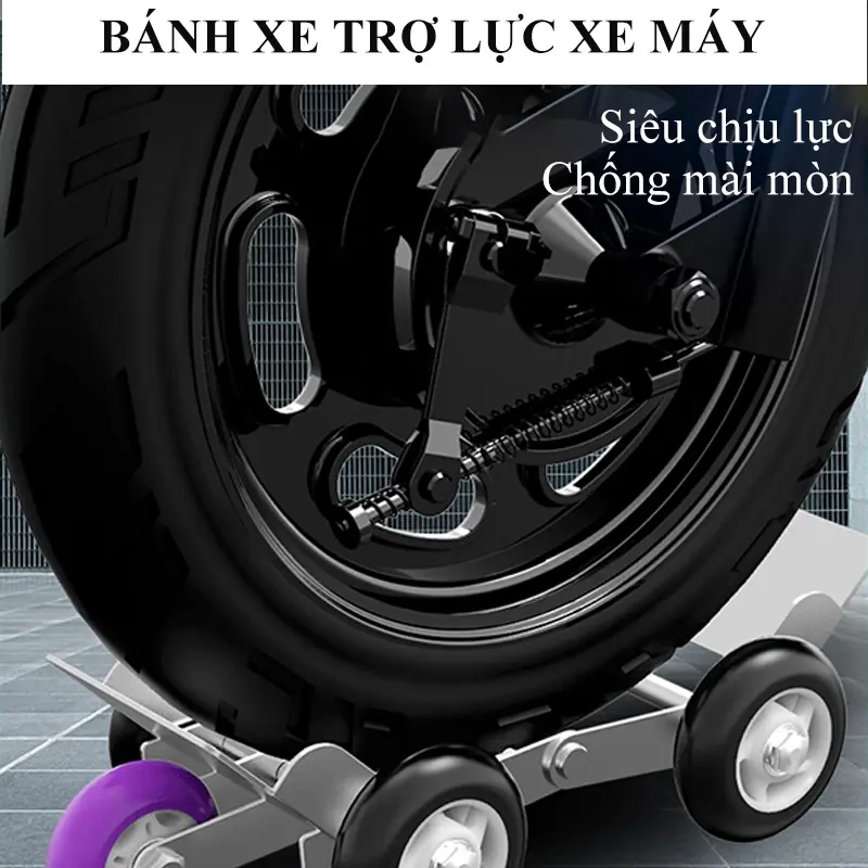 [Bản Nâng Cấp] Bánh Xe Cứu Hộ Xe Máy Thủng Lốp – Bể Bánh Xe Trợ Lực Khẩn Cấp Thiết Bị Chuyển Động Dự Phòng ( 1 Chiếc ) Tiện Dụng Thông Minh Phụ Kiện Phụ Tùng Hỗ Trợ Bánh Xe Cứu Hộ Xe Máy Ván Trượt Sports